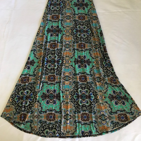 Multicolored Maxi Skirt - Picture 4 of 9